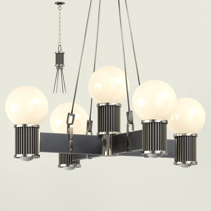 lighting - Chandelier and lights The Urban Electric Rex 3D Model