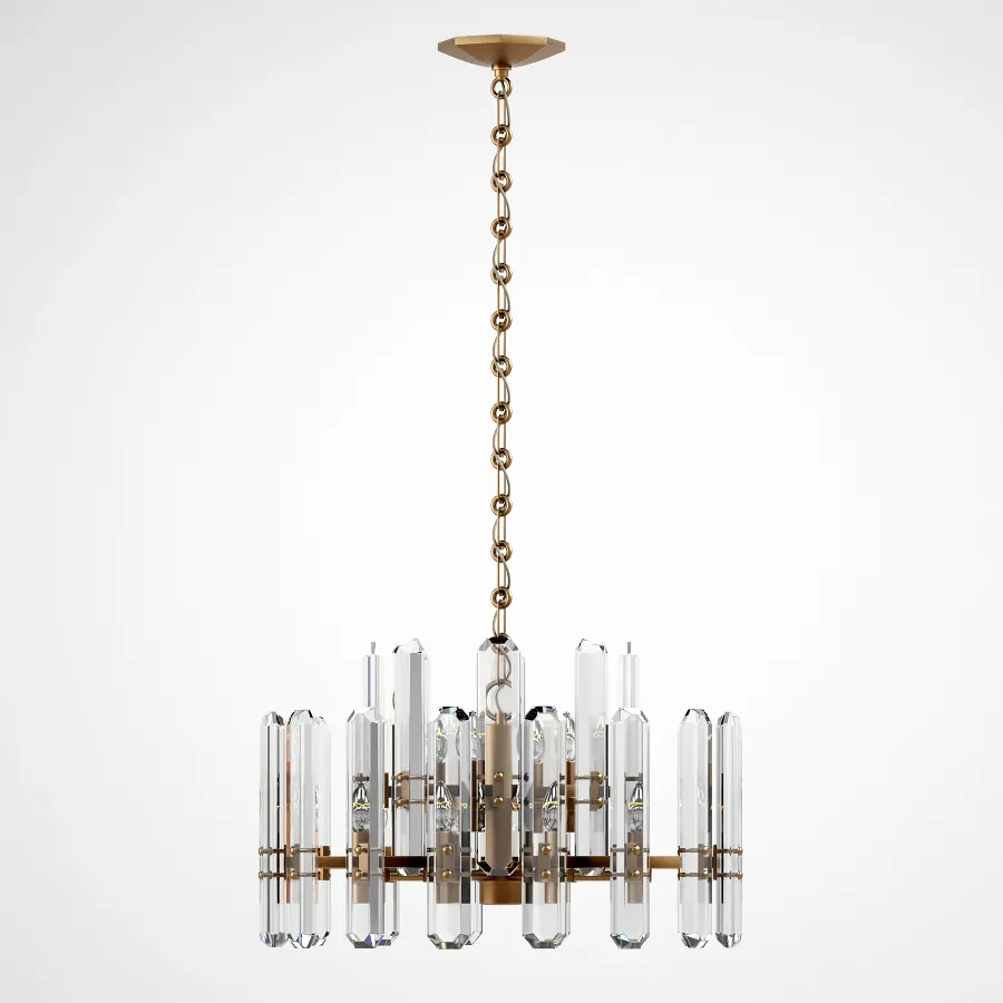 lighting - Chandelier and sconces Aerin Bonnington 3D Model