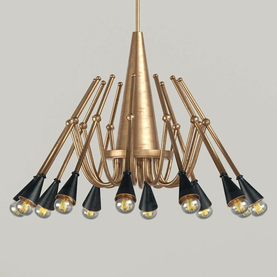 lighting - Chandelier and sconces Julian Chichester Neptune 3D Model