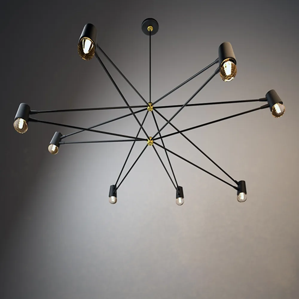 lighting - Chandelier Arm Cord Chandelier 3D Model