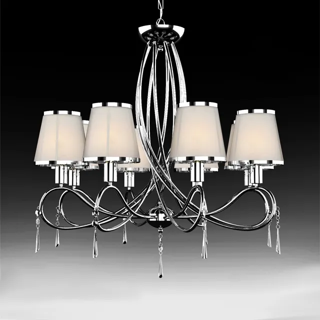 lighting - Chandelier Arte Lamp Logico A1035LM-8CC 3D Model