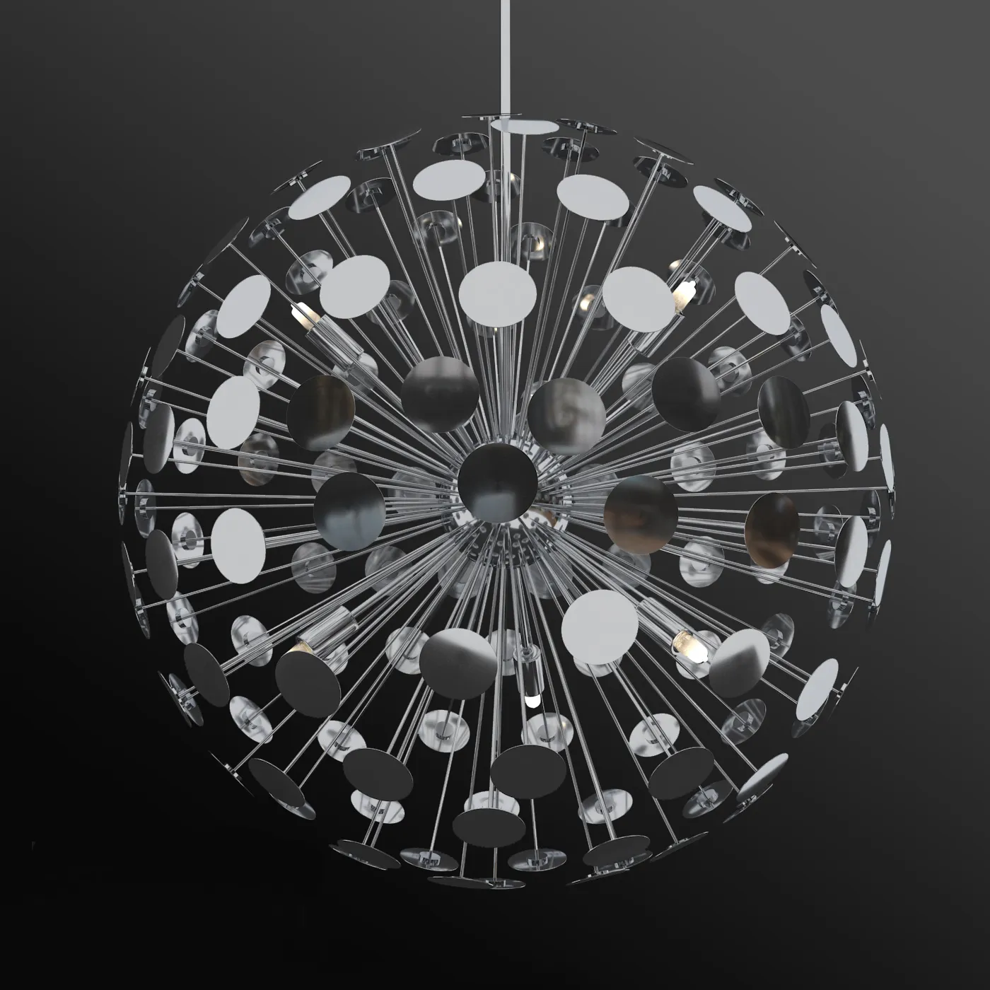 lighting - Chandelier ASTRA 6 3D Model