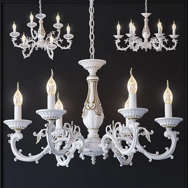 lighting - Chandelier Aurora 3D Model