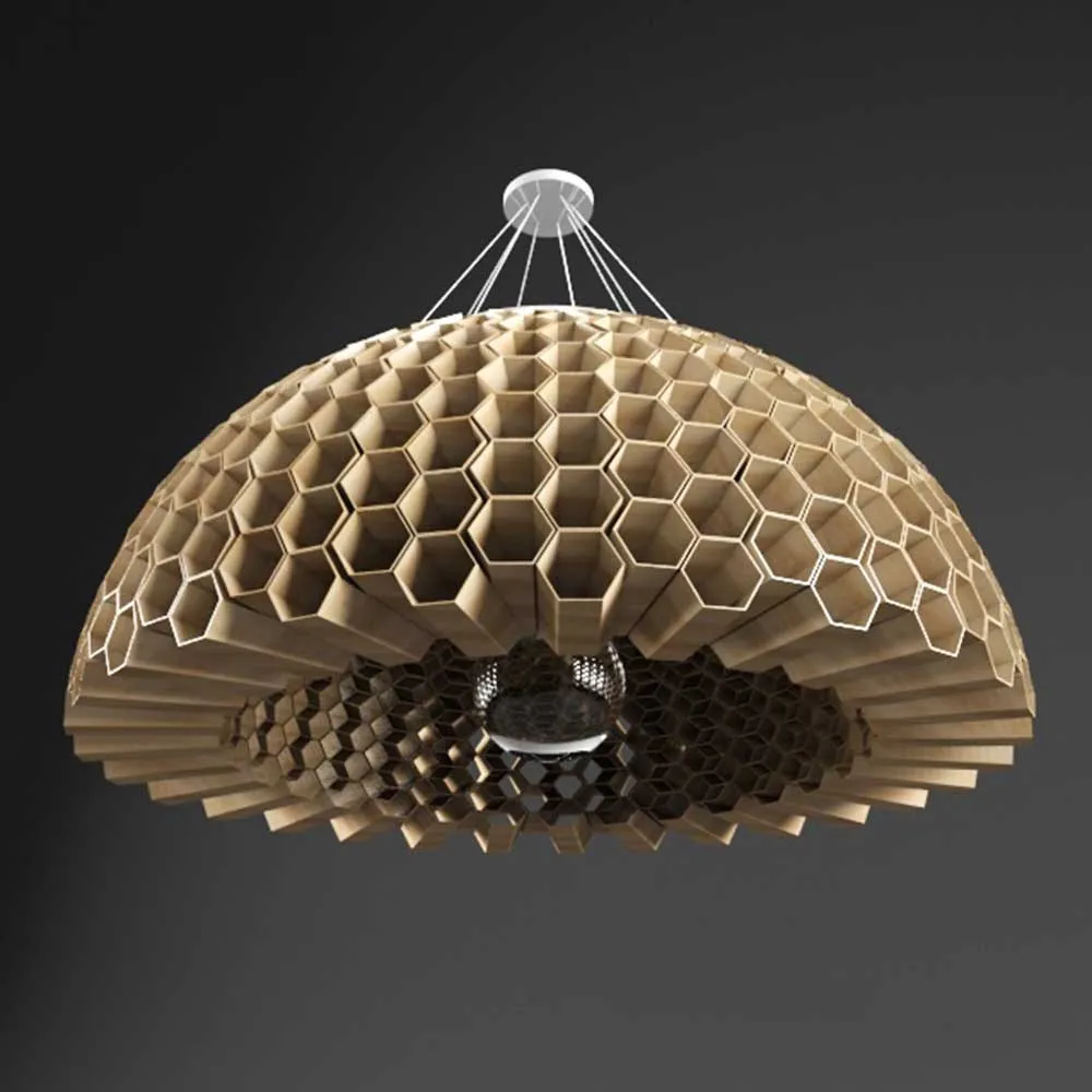 lighting - Chandelier - bee nest 3D Model