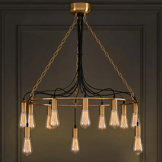 lighting - Chandelier Blood Wire 12 3D Model