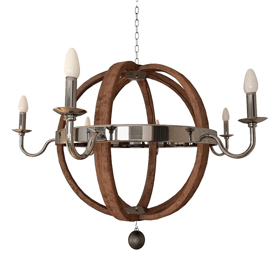 lighting - Chandelier Burrell 3D Model