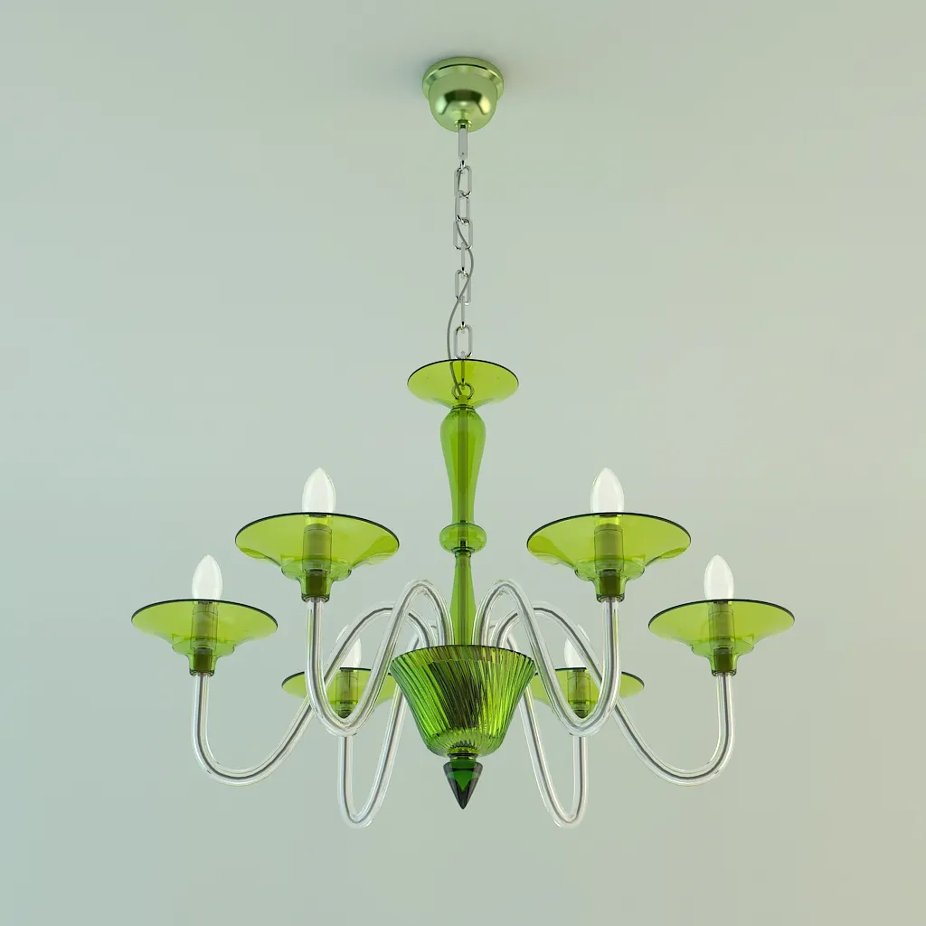 lighting - Chandelier Cangini &Tucci Lolita 8 3D Model