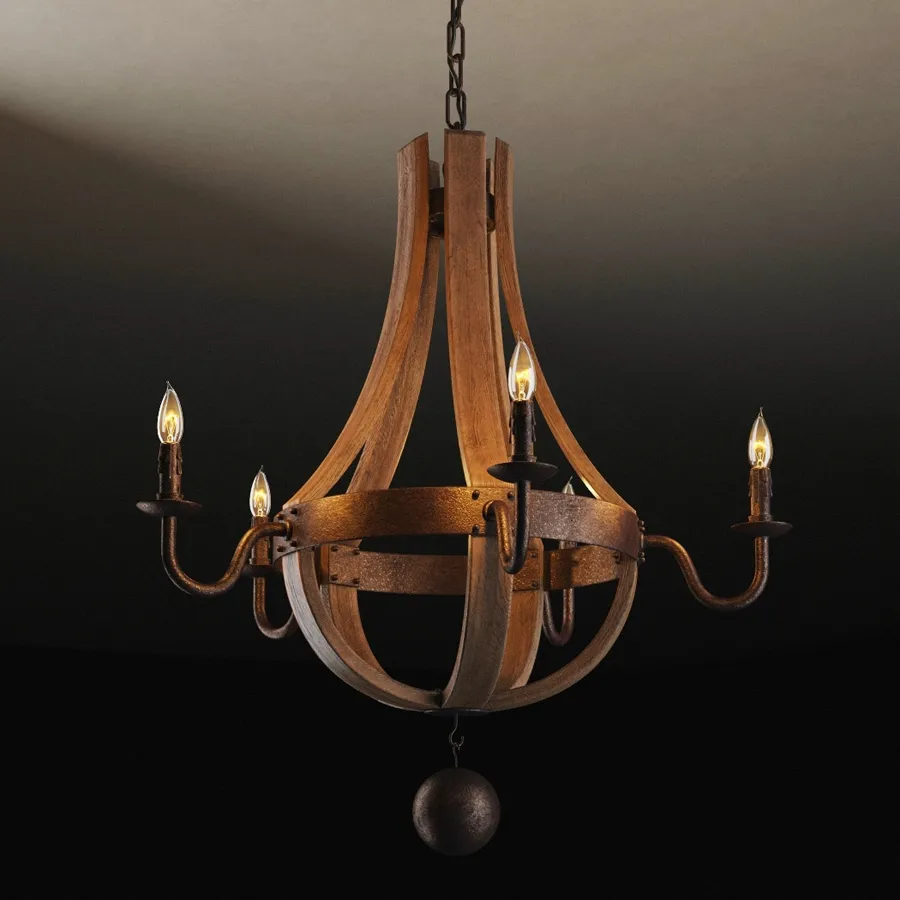 lighting - Chandelier CH029-5-LRR 3D Model