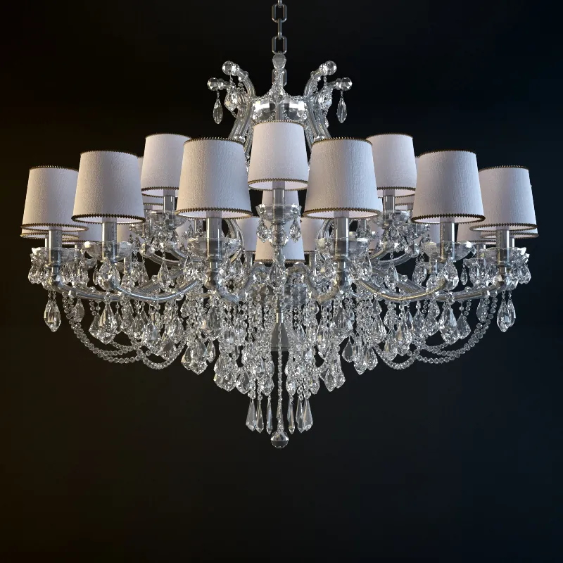 lighting - Chandelier CH091C-2 3D Model