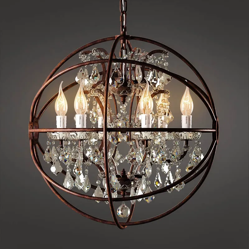lighting - Chandelier Crystal with gyro small 3D Model
