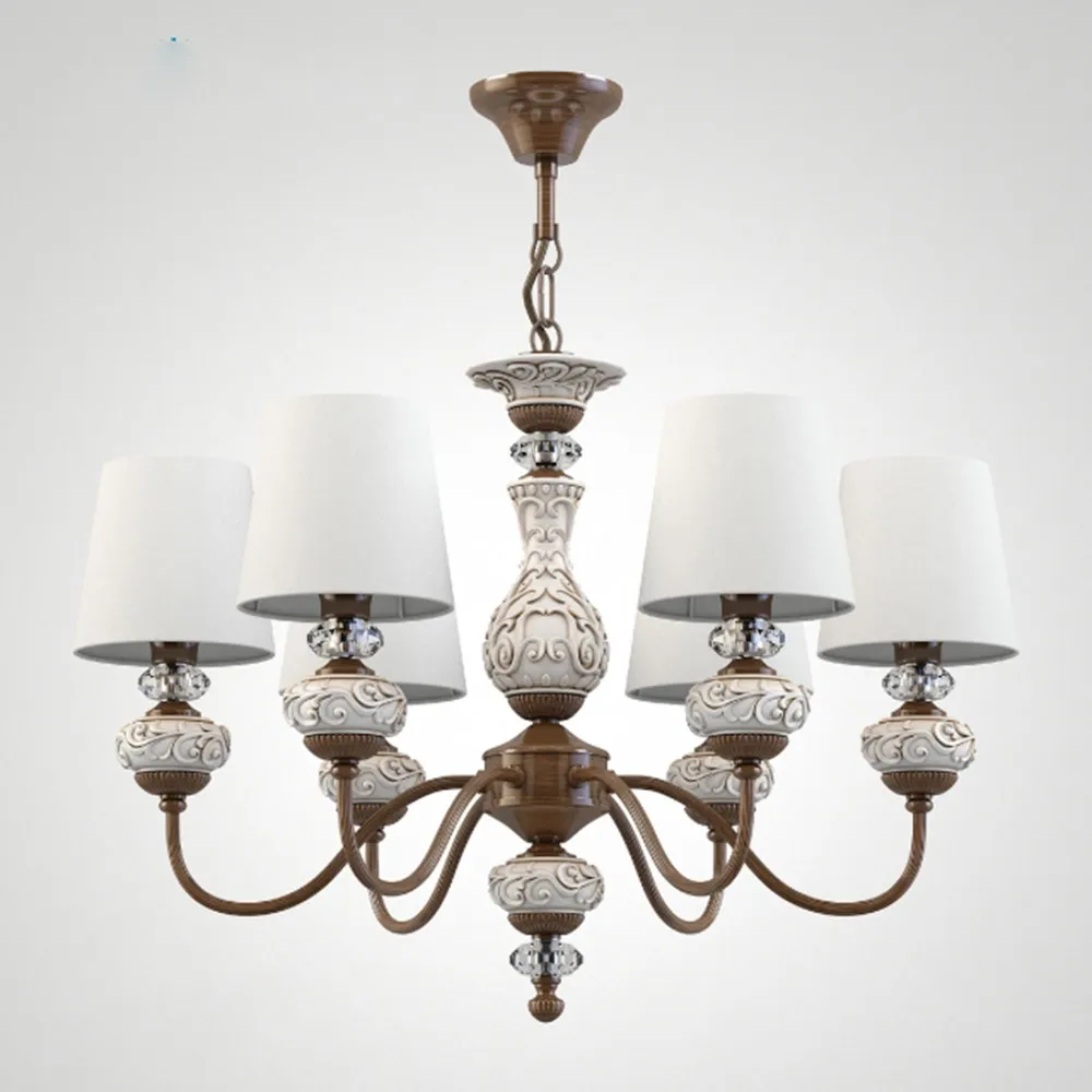 lighting - Chandelier Donolux S110175 / 6 Modello 3D Model