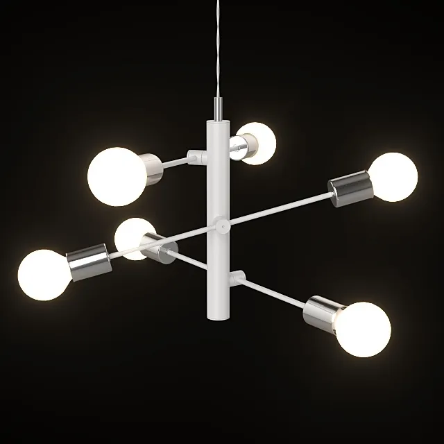 lighting - Chandelier Eglo Gradoli 98016 3D Model