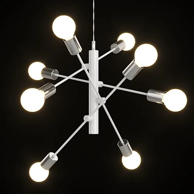 lighting - Chandelier Eglo Gradoli 98017 3D Model