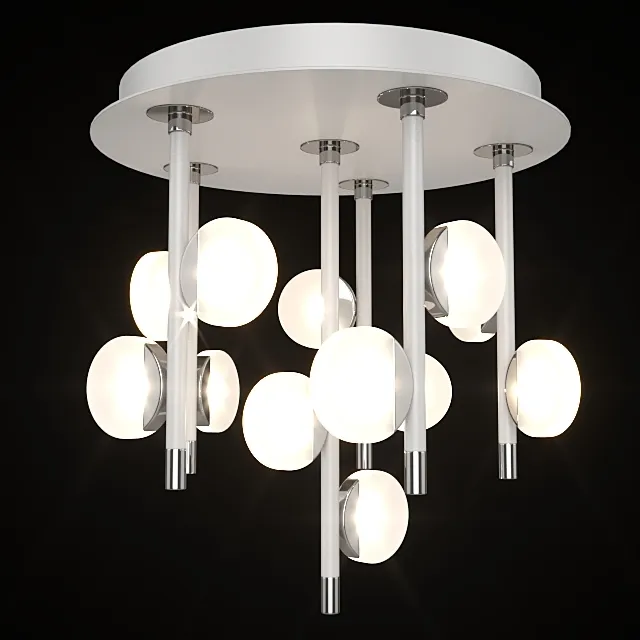 lighting - Chandelier Eglo Olindra 96968 3D Model