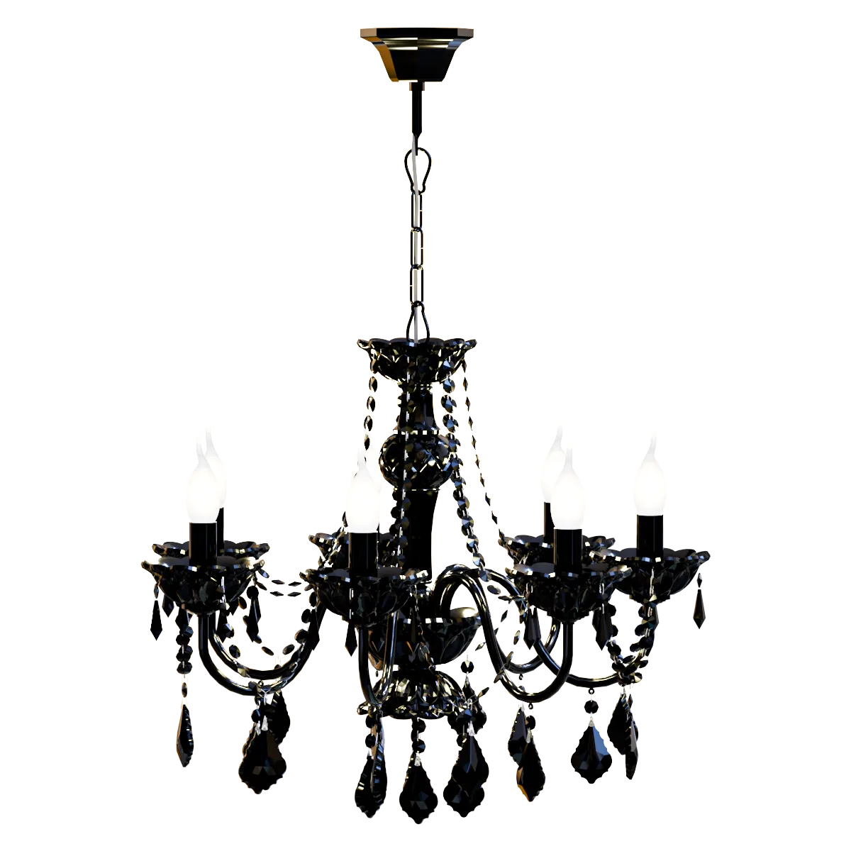lighting - Chandelier Favourite 1571-7P 3D Model