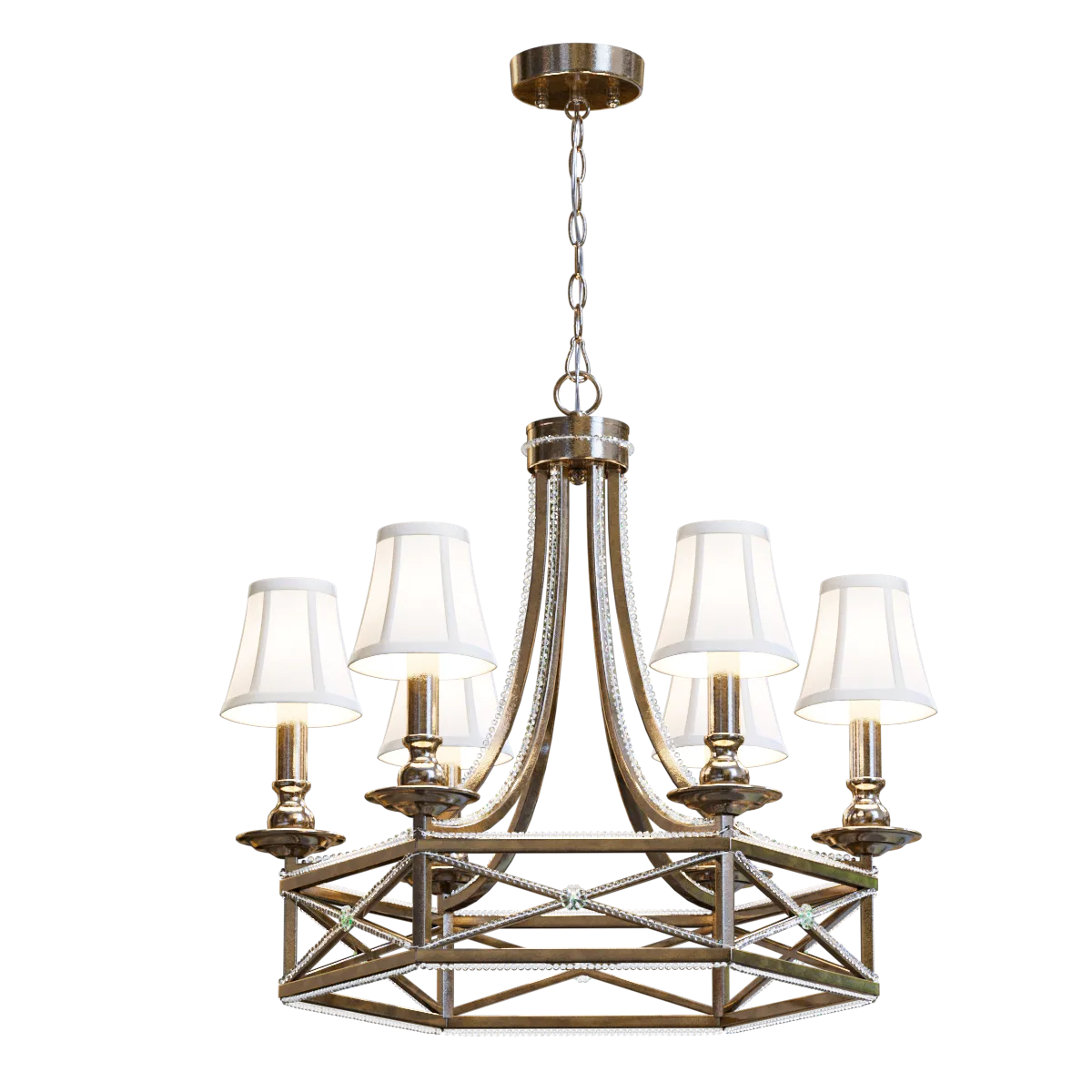 lighting - Chandelier Favourite 1921-6P 3D Model