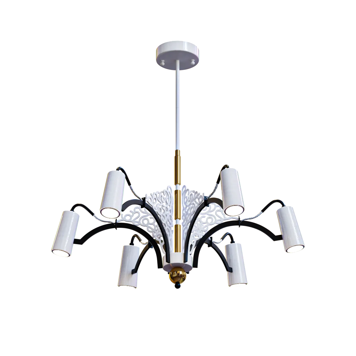 lighting - Chandelier Favourite 2301-6P 3D Model