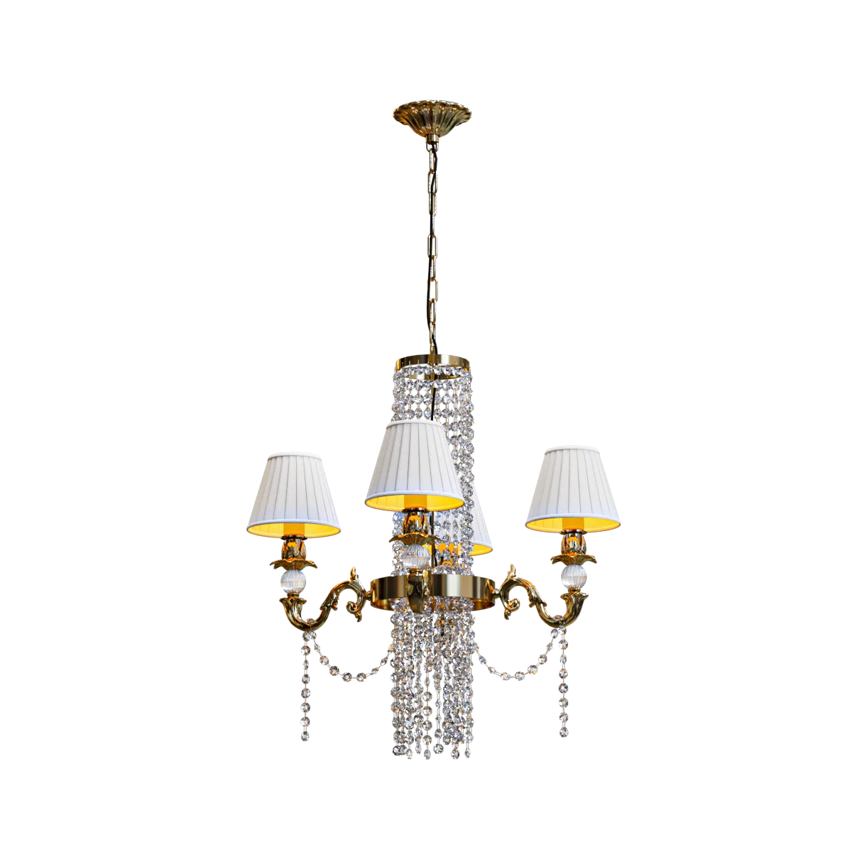 lighting - Chandelier Flamina 3D Model