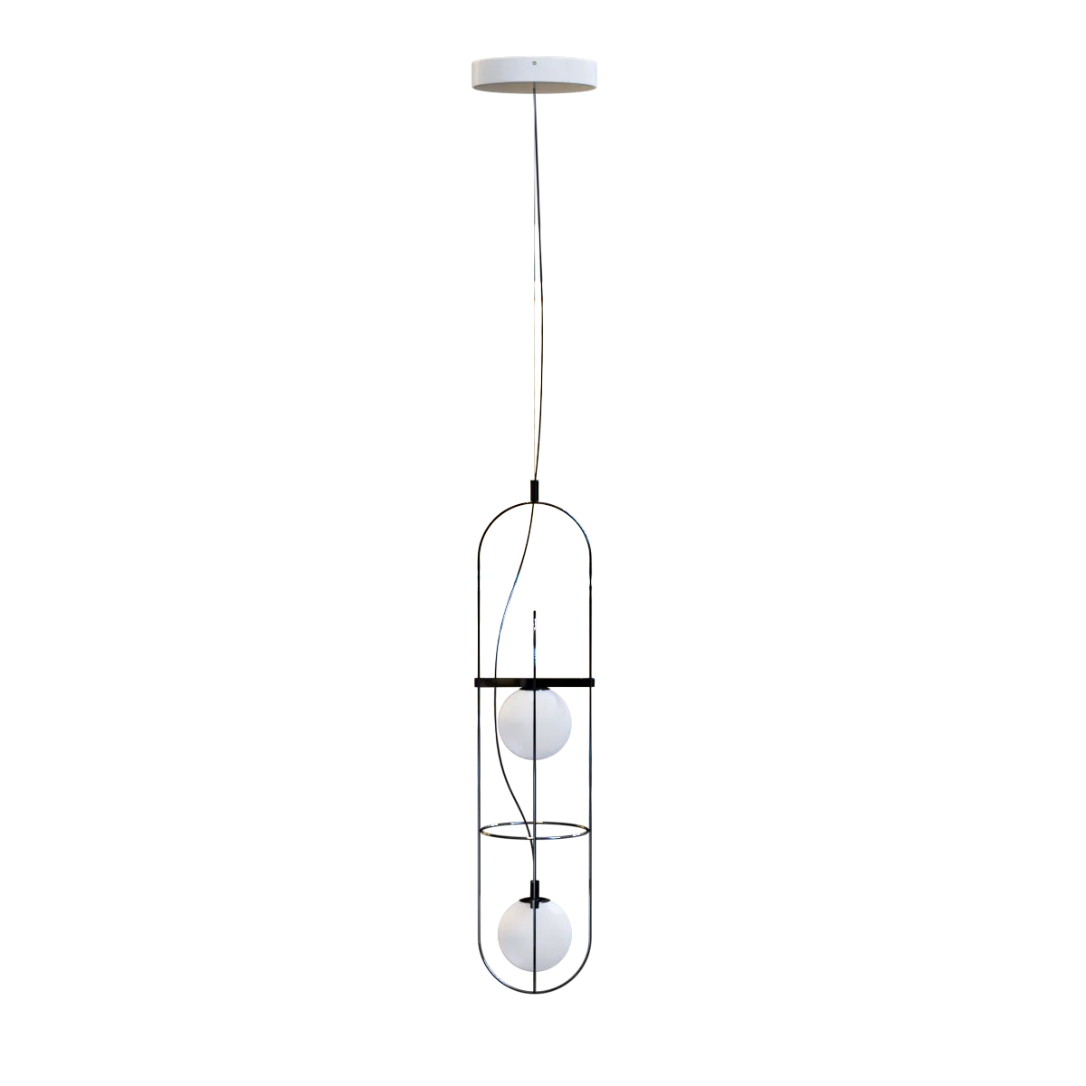 lighting - Chandelier Fontana Arte Setareh 3 3D Model