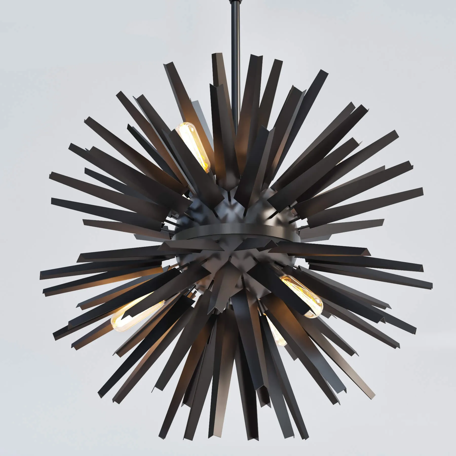 lighting - Chandelier Gregorian L 3D Model