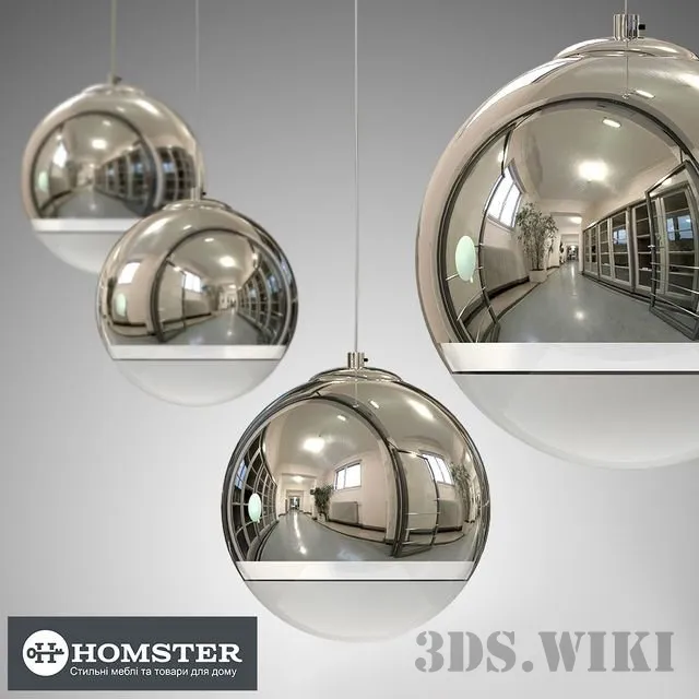 lighting - Chandelier Homster 3D Model