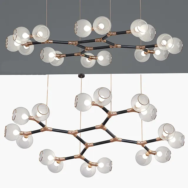 lighting - Chandelier Horus Suspension light 3D Model