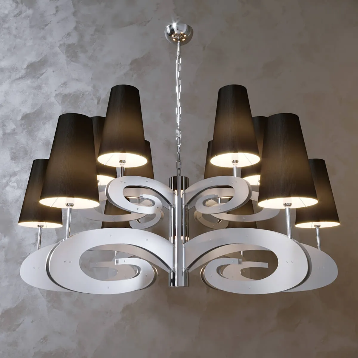 lighting - Chandelier Ilfari lazy sunday 3D Model