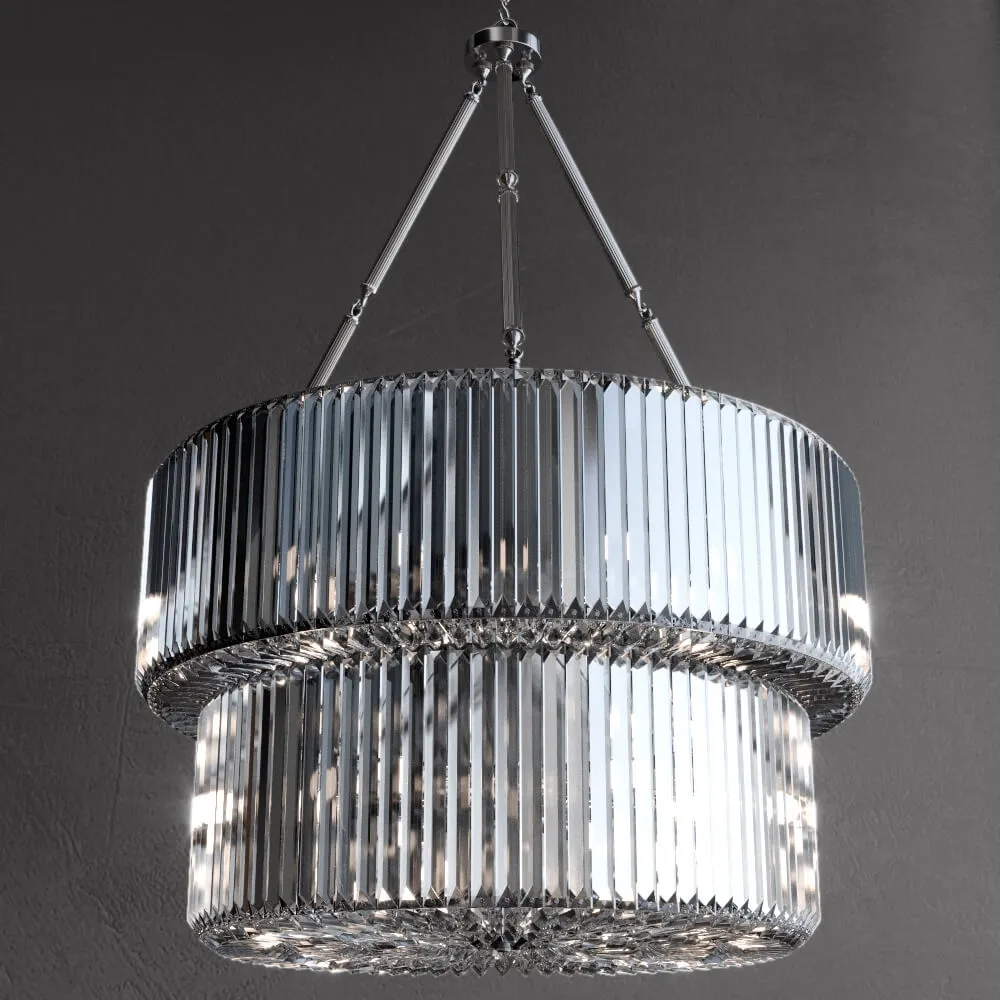 lighting - Chandelier Infinity Double 3D Model