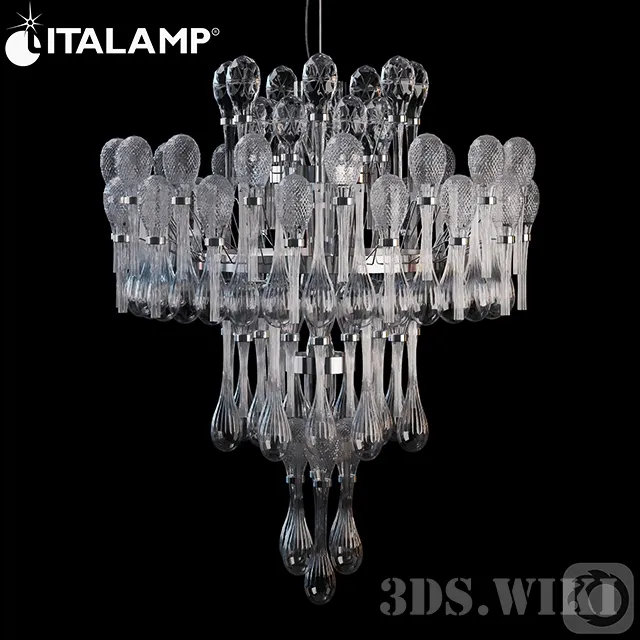 lighting - Chandelier Italamp Etoile 3D Model