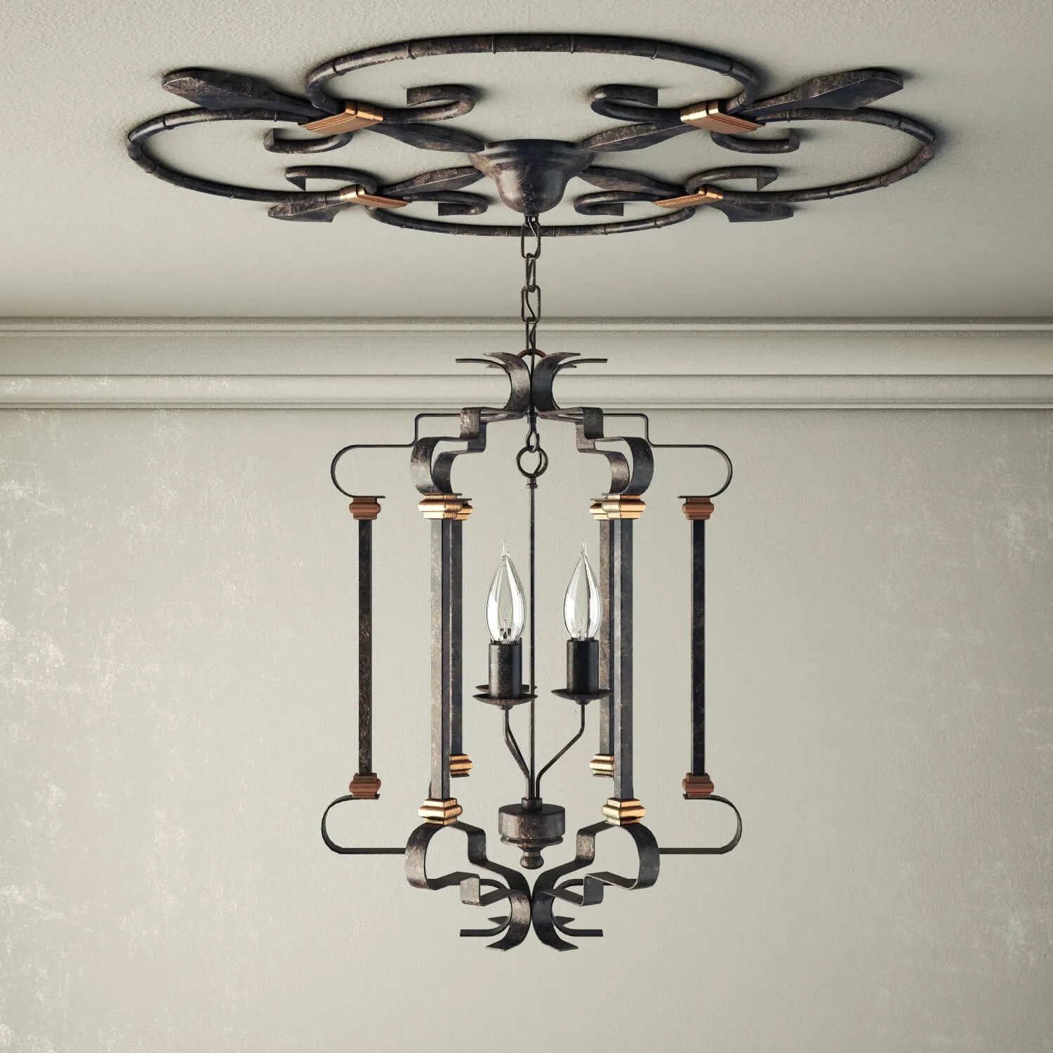 lighting - Chandelier Joalpa 3D Model