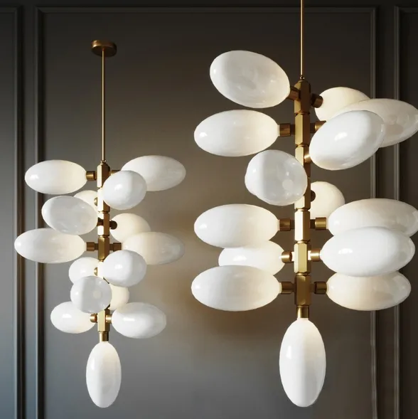 lighting - Chandelier kingdom column 15 designed by Lindsey Adelman 3D Model