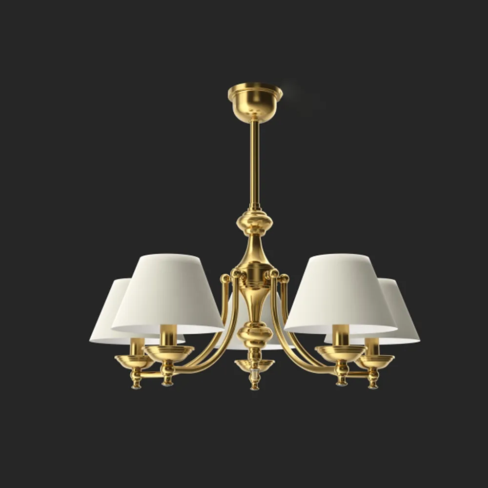 lighting - Chandelier KUTEK SAN MARINO SAN-ZW-5 3D Model