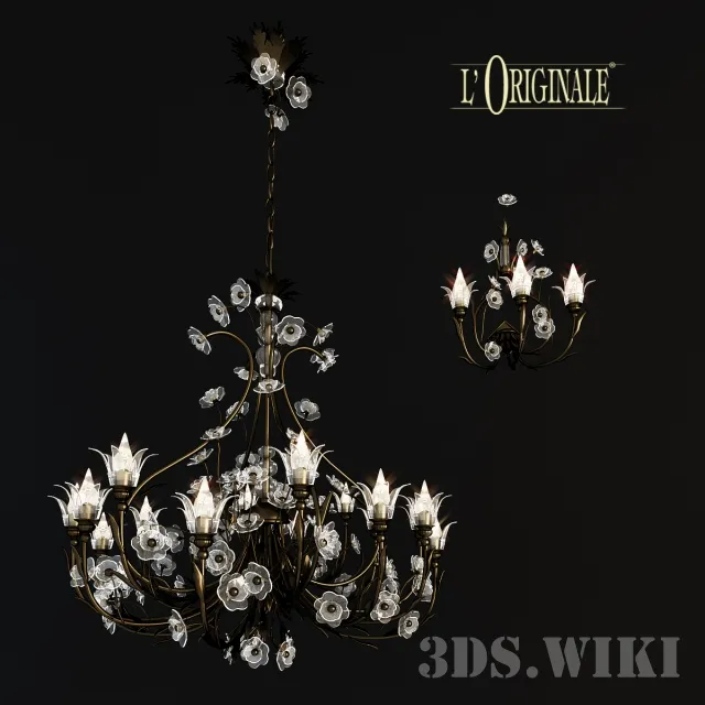 lighting - chandelier L'Originale 3D Model