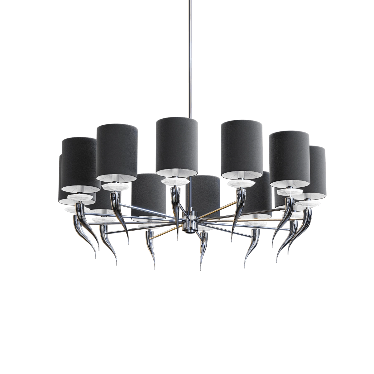 lighting - Chandelier Loving Arms H6 3D Model