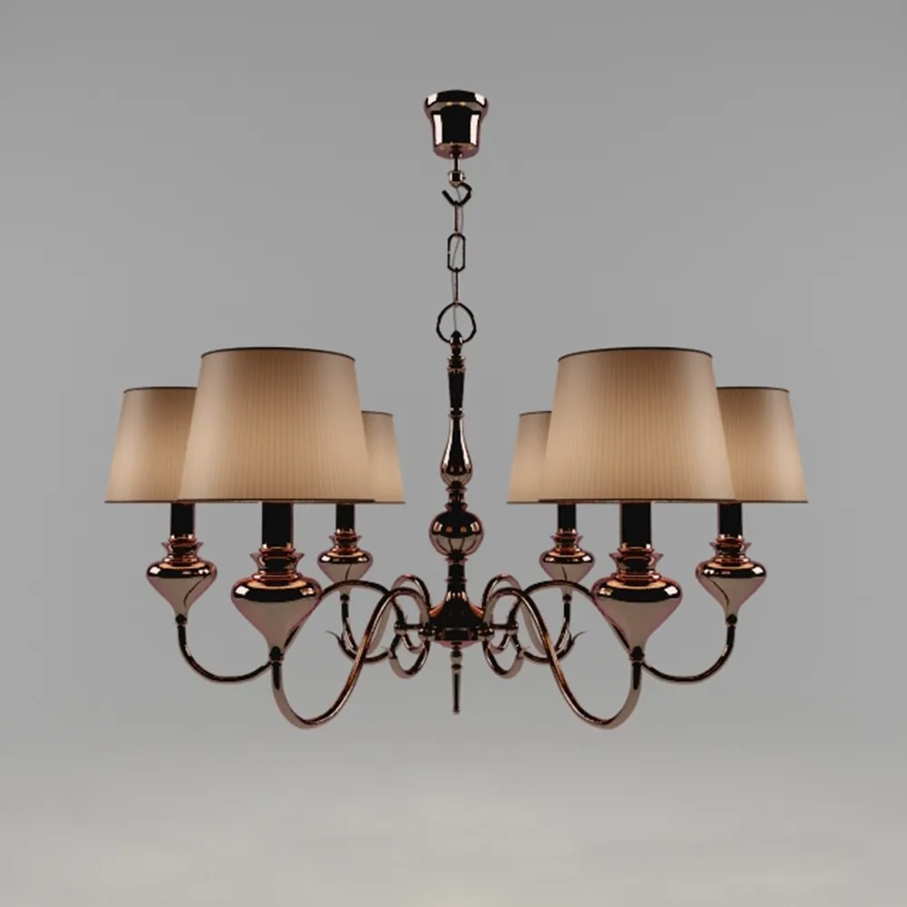 lighting - Chandelier Mariner Romantic 3D Model