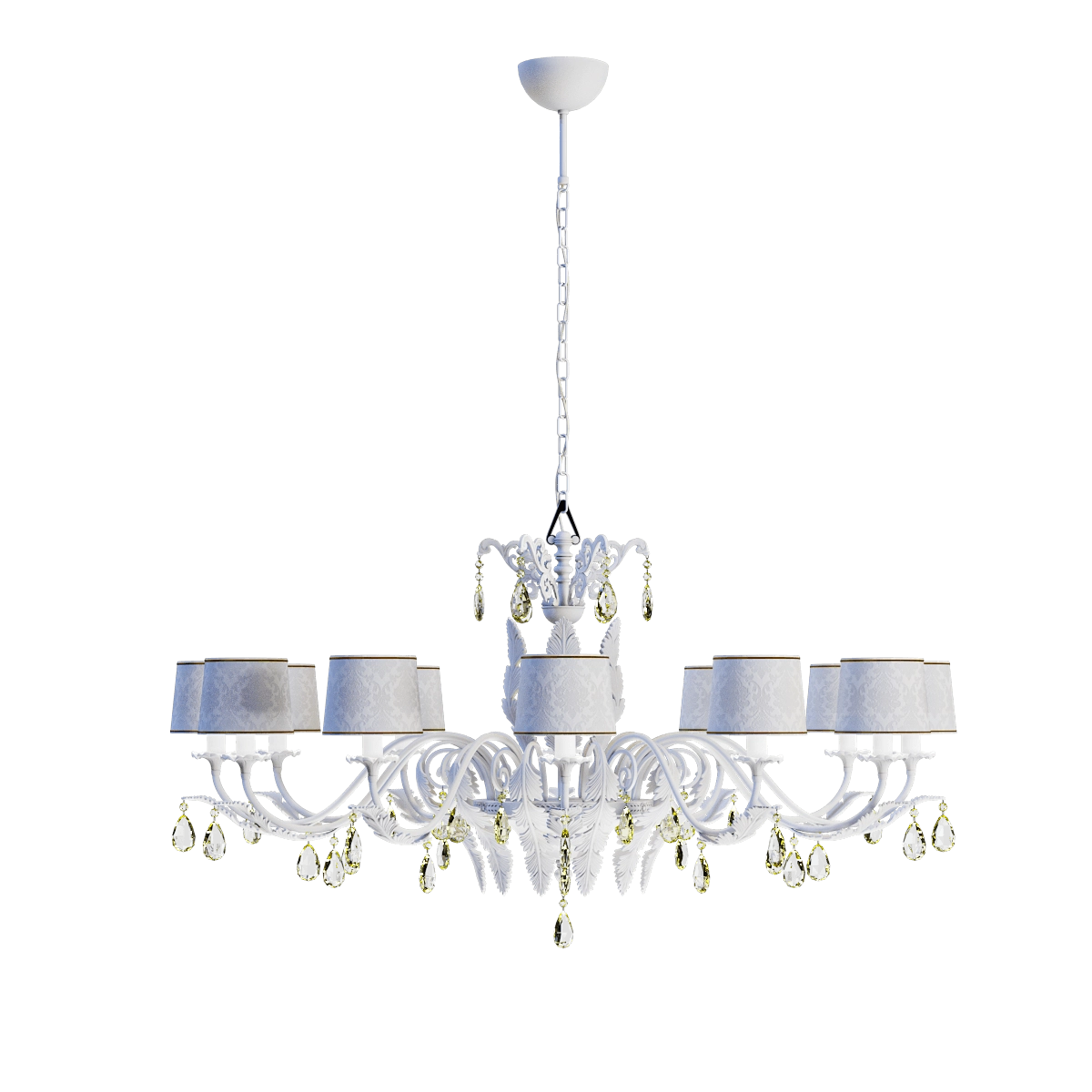 lighting - Chandelier Masiero Acantia 3D Model