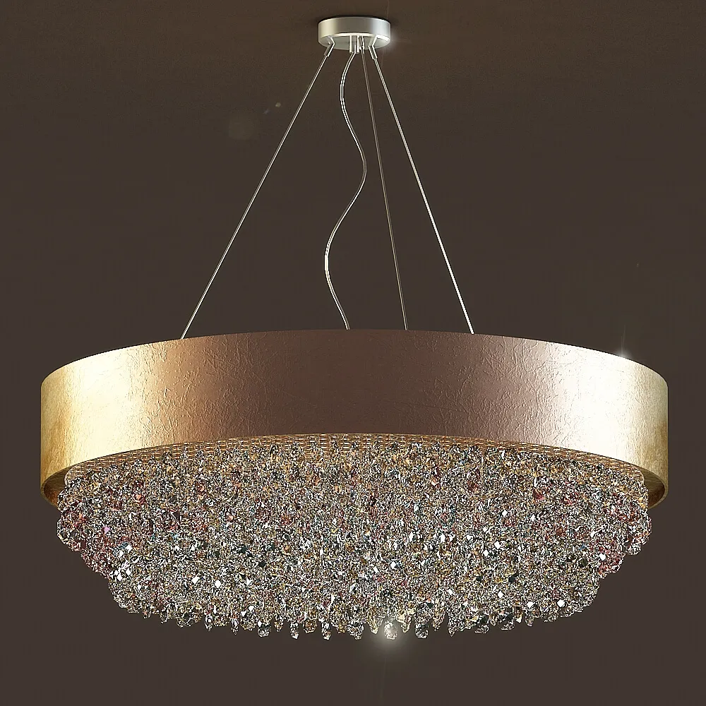 lighting - Chandelier Masiero OLA S6 60 3D Model