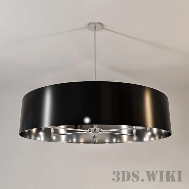 lighting - Chandelier Metal 3D Model