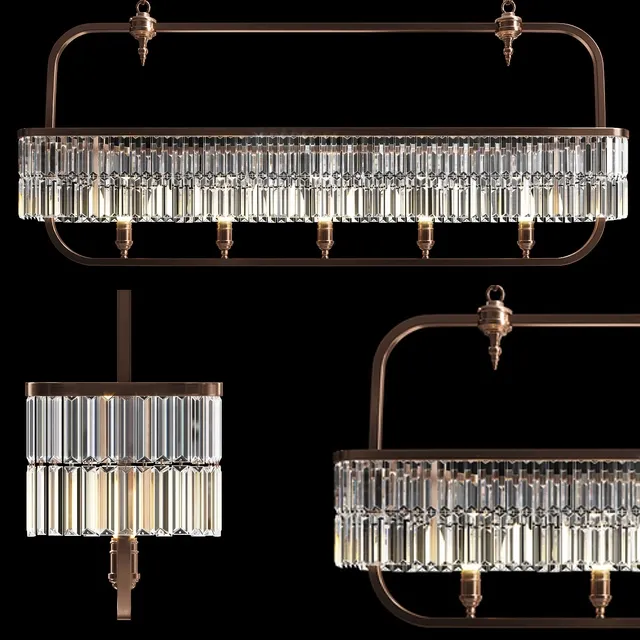 lighting - Chandelier Montreal by Vips and Friends 3D Model