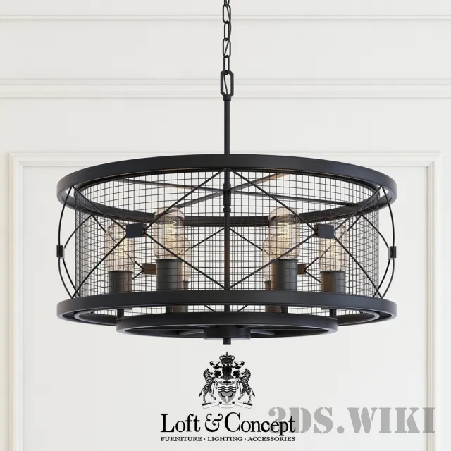 lighting - CHANDELIER MOSQUITOES CASTER CHANDELIER 3D Model