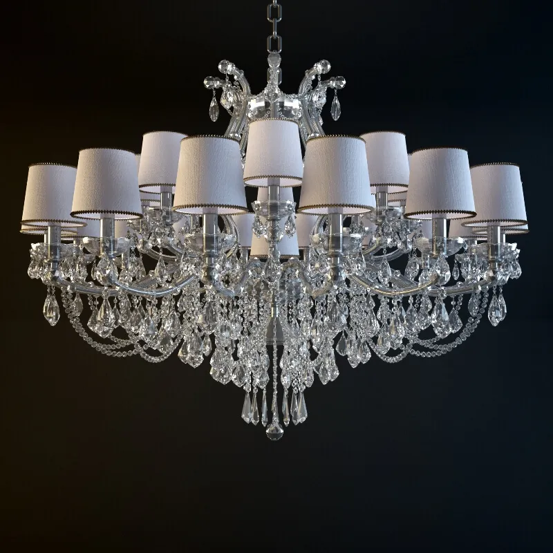 lighting - Chandelier Natti Pagona 7 3D Model