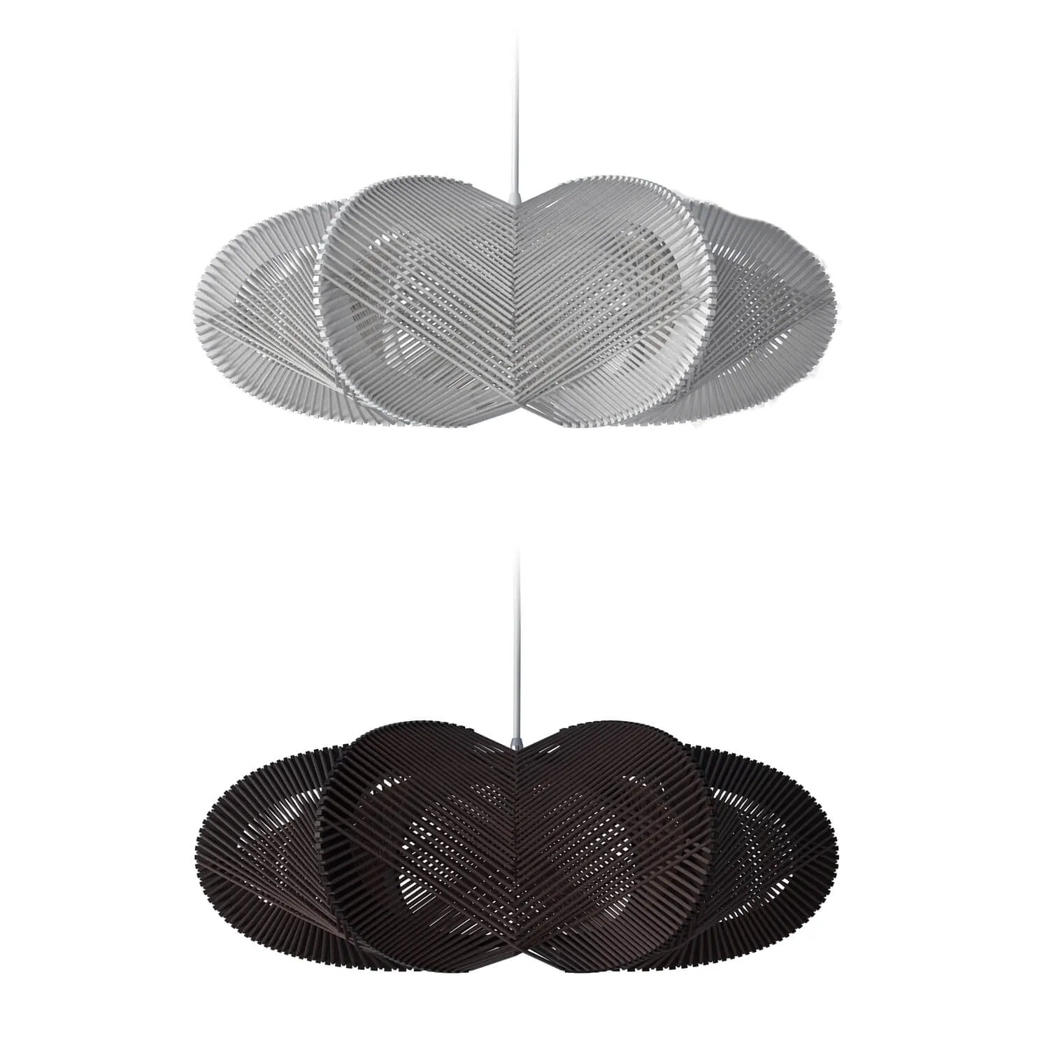 lighting - Chandelier Nowodvorski nina white  brown 3D Model