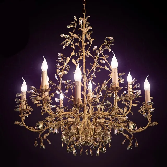 lighting - Chandelier Nuova Montart 1258 3D Model
