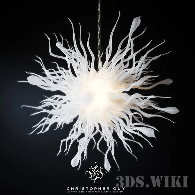 lighting - Chandelier Octopusy by Christopher Guy 3D Model