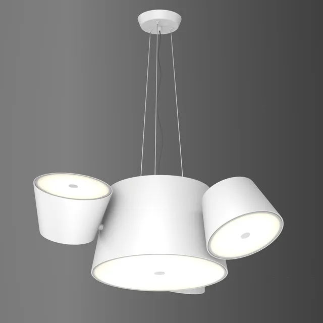 lighting - Chandelier odeon light 39914 charlie 3D Model