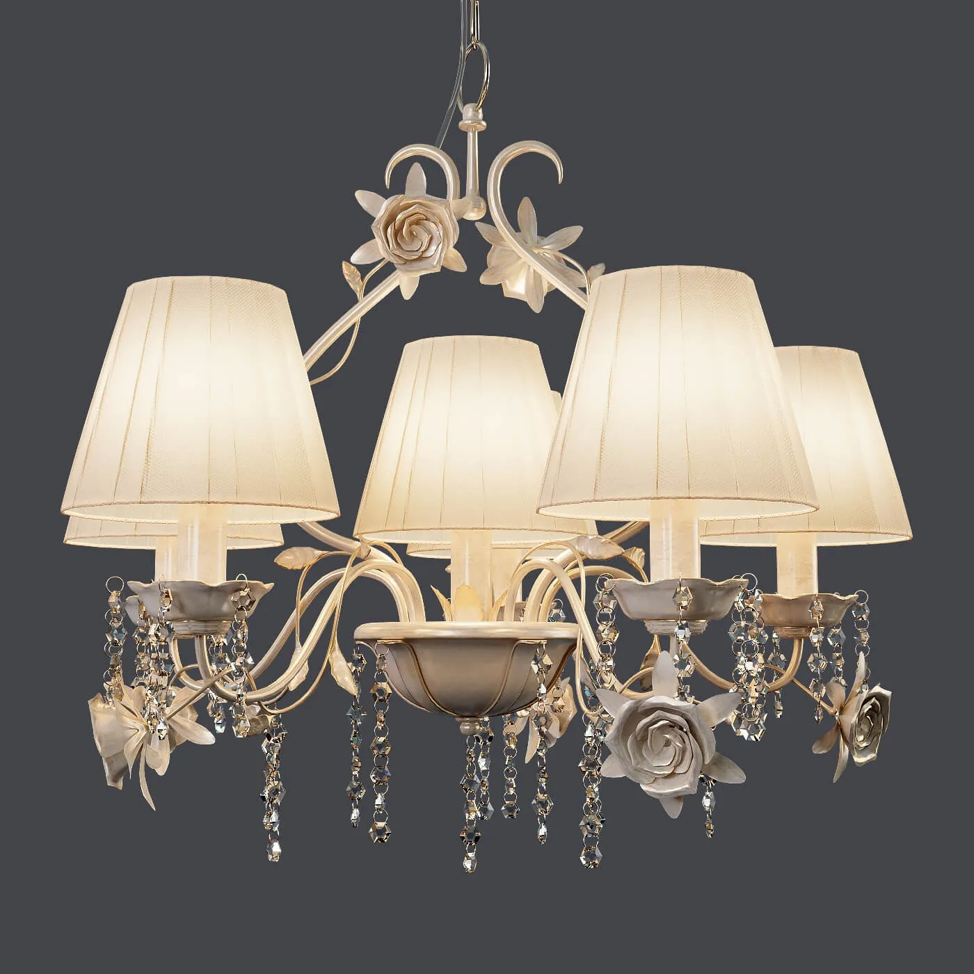 lighting - Chandelier Odeon Light Padma 26866 3D Model