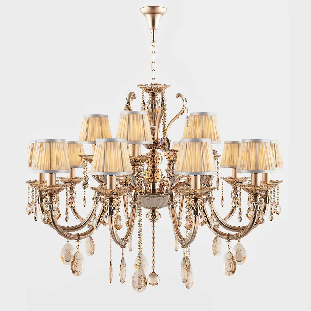 lighting - Chandelier Osgona Sintesi 07 3D Model