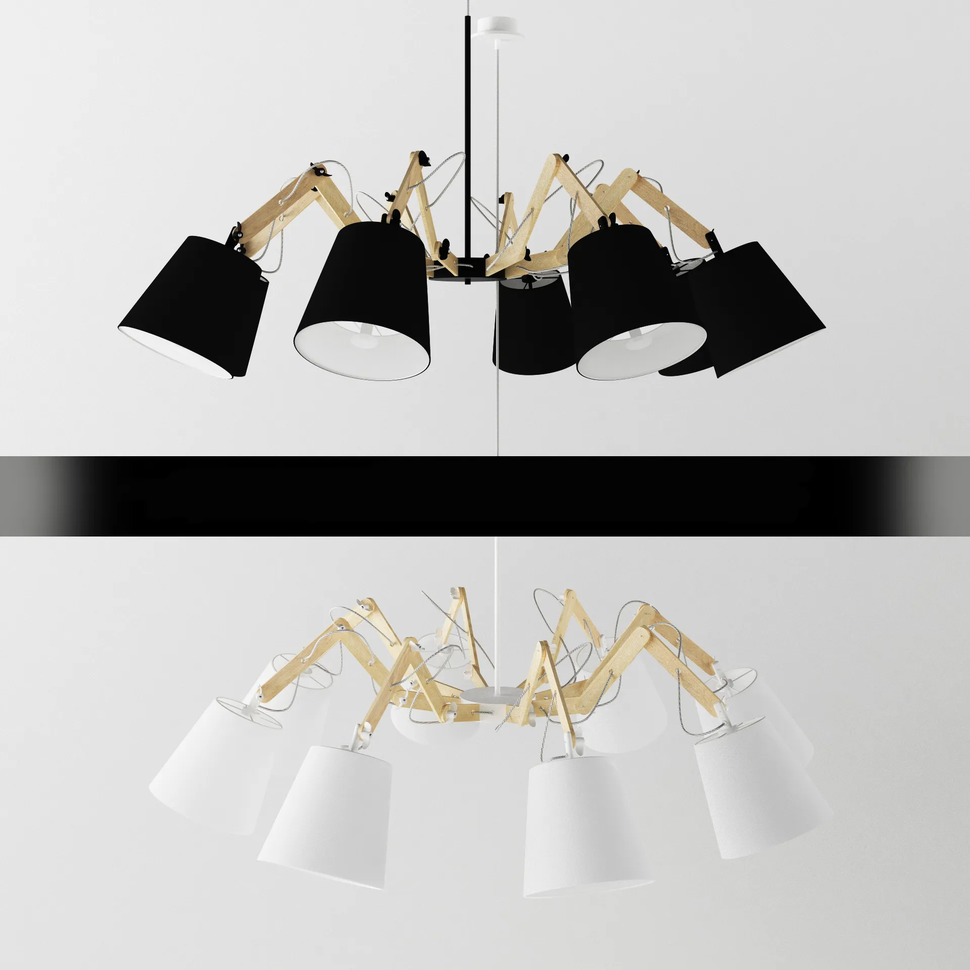 lighting - Chandelier Pinocchio 007 3D Model