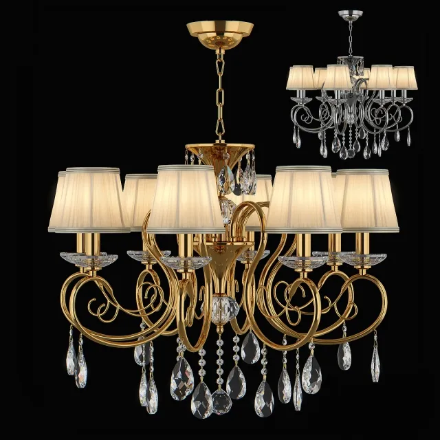 lighting - Chandelier Ricerco Osgona by Lightstar 3D Model