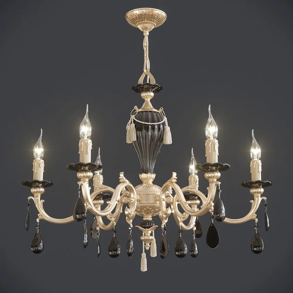 lighting - Chandelier Riperlamp Hera 3D Model